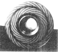 反向動壓槽非接觸式機(jī)械密封（圖1所示結(jié)構(gòu)圖）