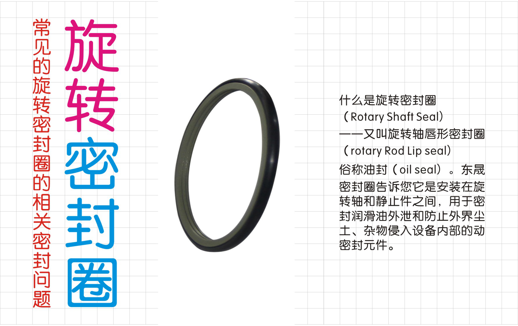 常見的旋轉密封圈的相關密封問題？之一