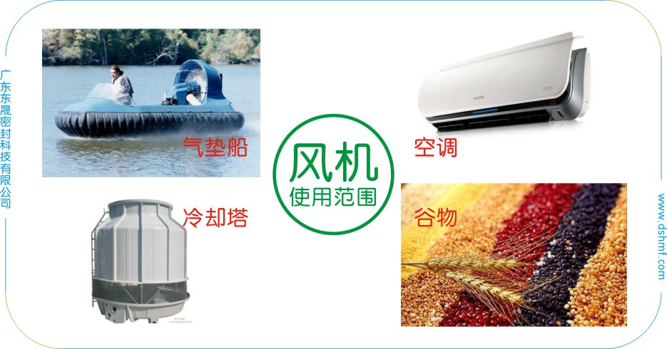 風(fēng)機(jī)專用橡膠機(jī)械密封件的應(yīng)用范圍（各行業(yè)適用范圍）