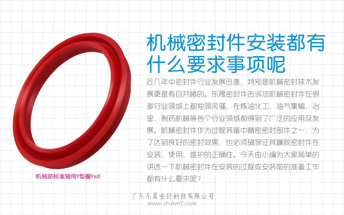 機械密封圈安裝都有什么要求事項呢？