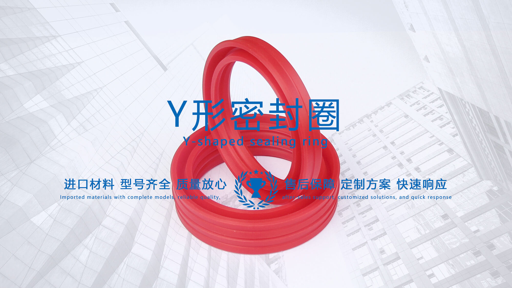 y型密封圈（又Y形密封圈，Y形圈，Y型圖或唇形密封圈，密封件油封膜片） (2)