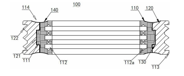 產(chǎn)品專利案例 ? 一種耐磨防污的密封件的密封圈的結(jié)構(gòu)圖