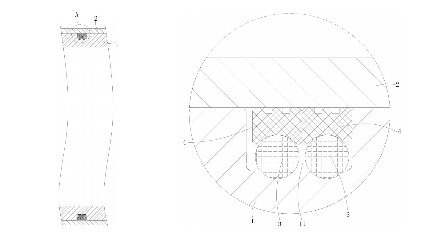 新型的多組旋轉(zhuǎn)密封結(jié)構(gòu)的剖視結(jié)構(gòu)圖1一種多組旋轉(zhuǎn)密封件結(jié)構(gòu)圖