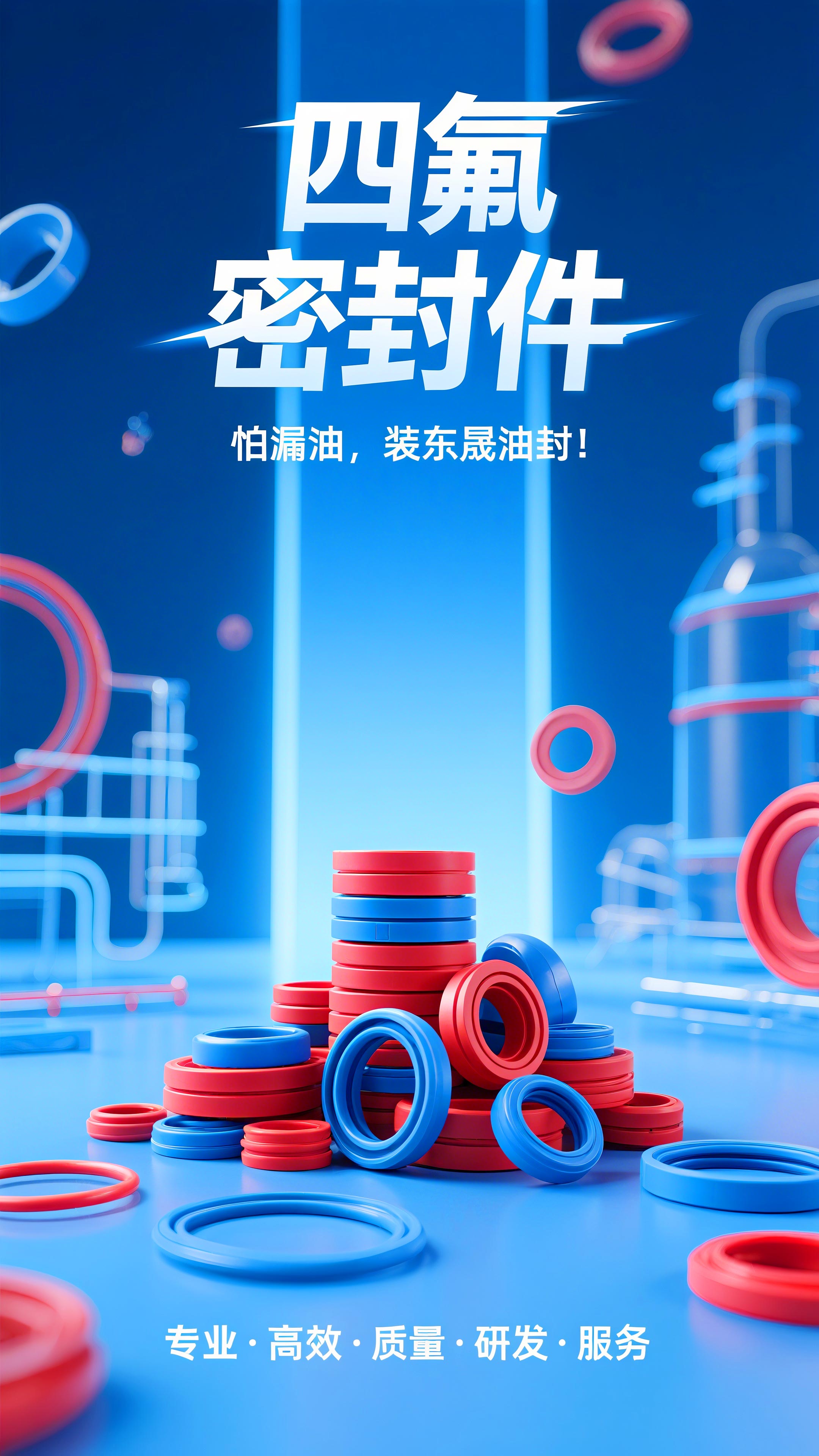 石油化工加強(qiáng)型泛塞封產(chǎn)品1