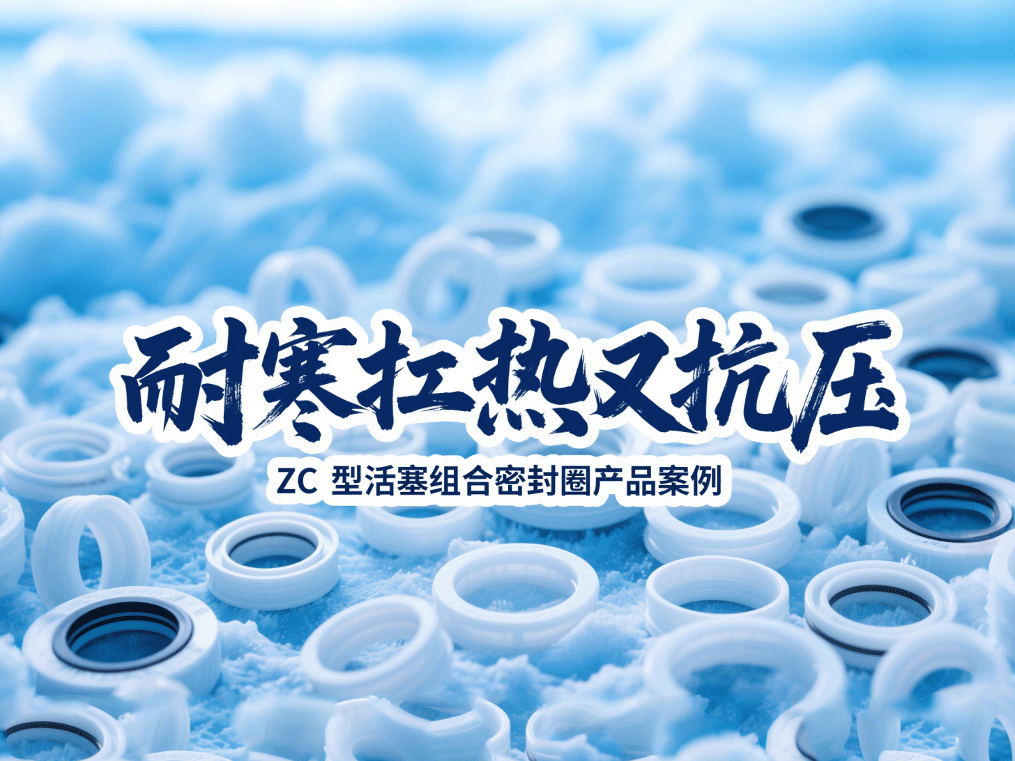 ZC型活塞組合密封圈產(chǎn)品案例 ? 耐寒扛熱又抗壓！