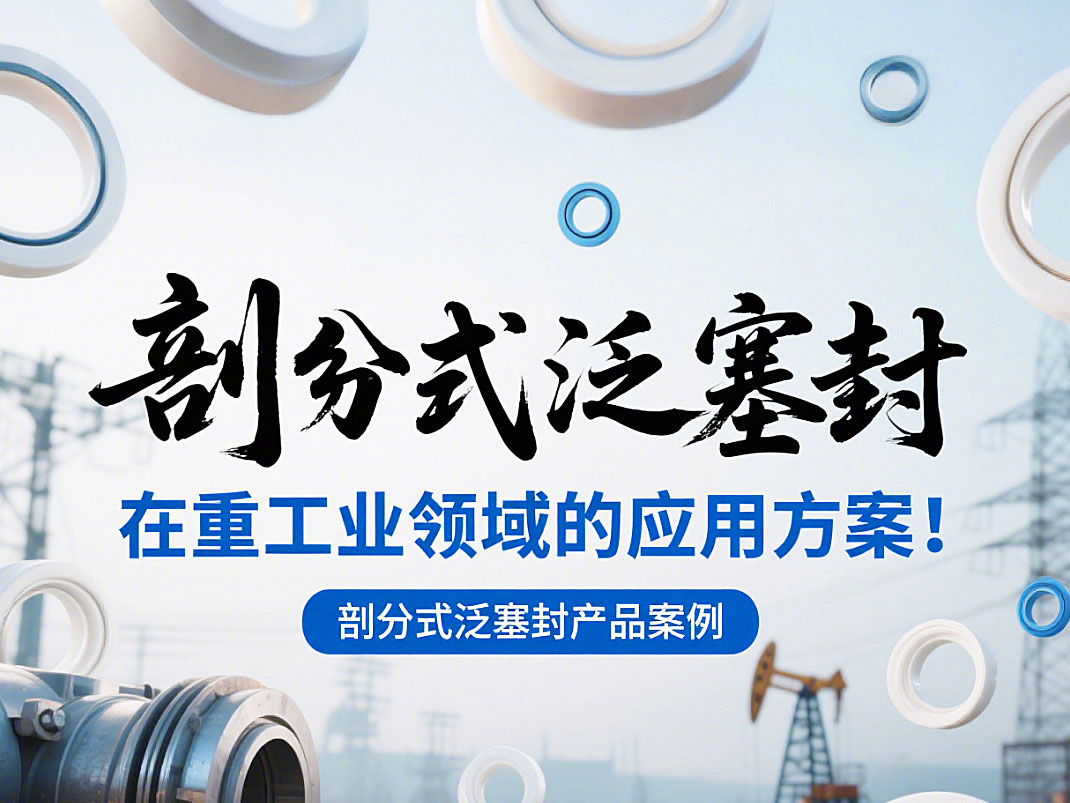 剖分式泛塞封產(chǎn)品案例 ? 在重工業(yè)領(lǐng)域的應(yīng)用方案！