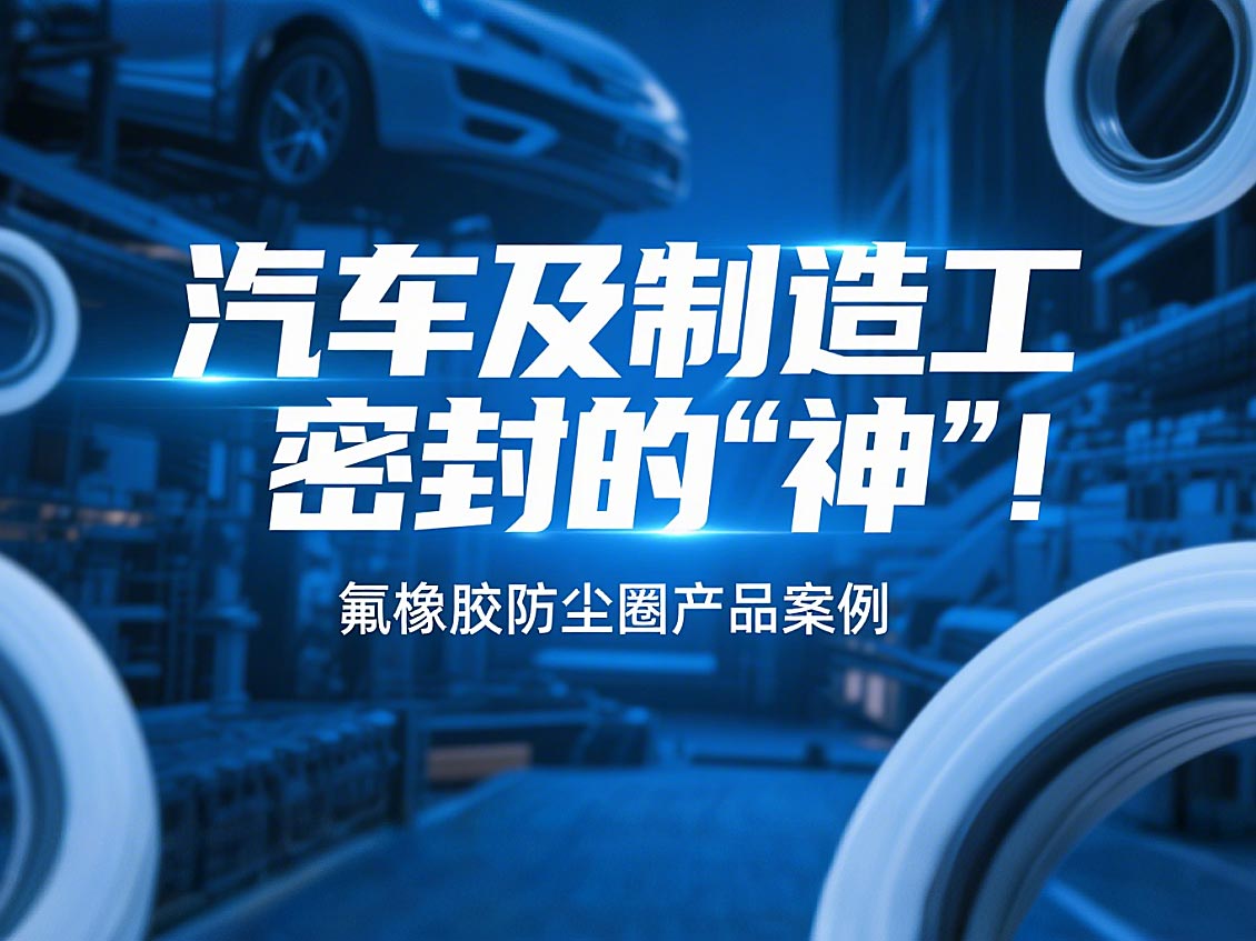 氟橡膠防塵圈產(chǎn)品案例 ? 汽車及制造工業(yè)密封的“神”！